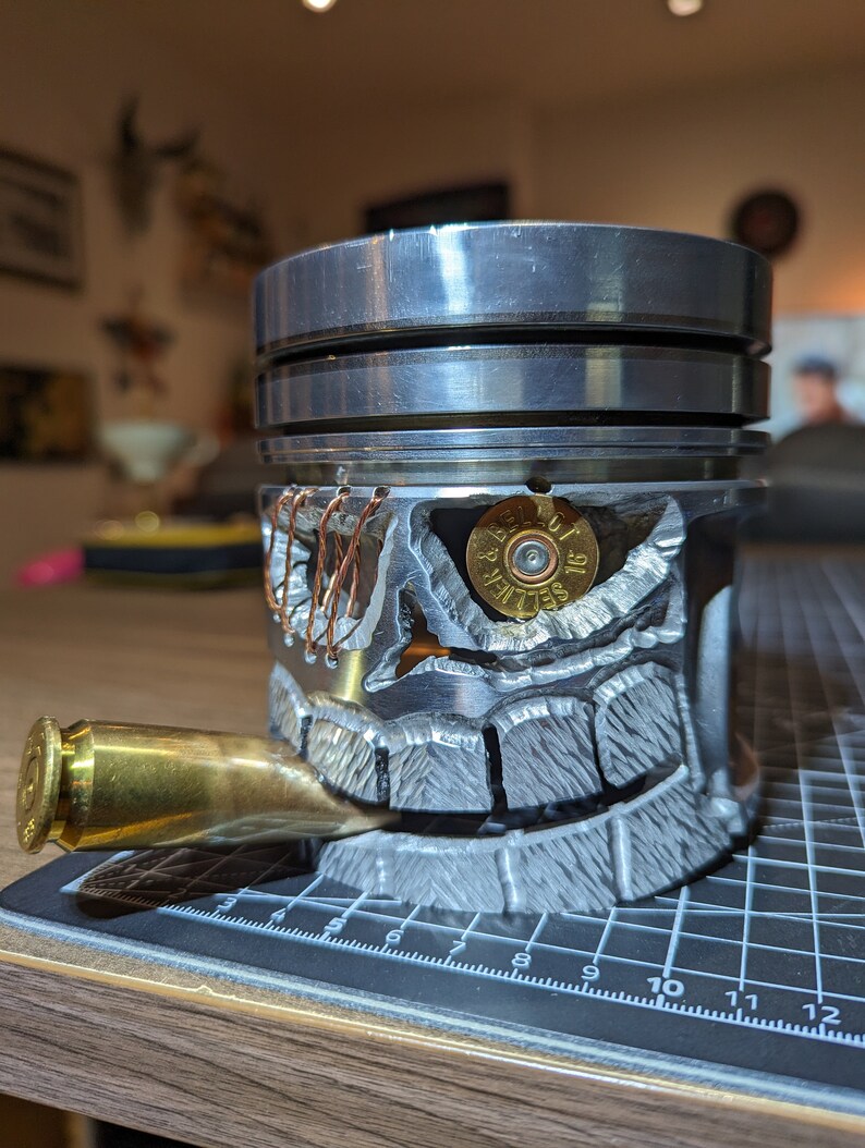 Piston Type Ashtray Steampunk Piston Pistonart Decorative Etsy