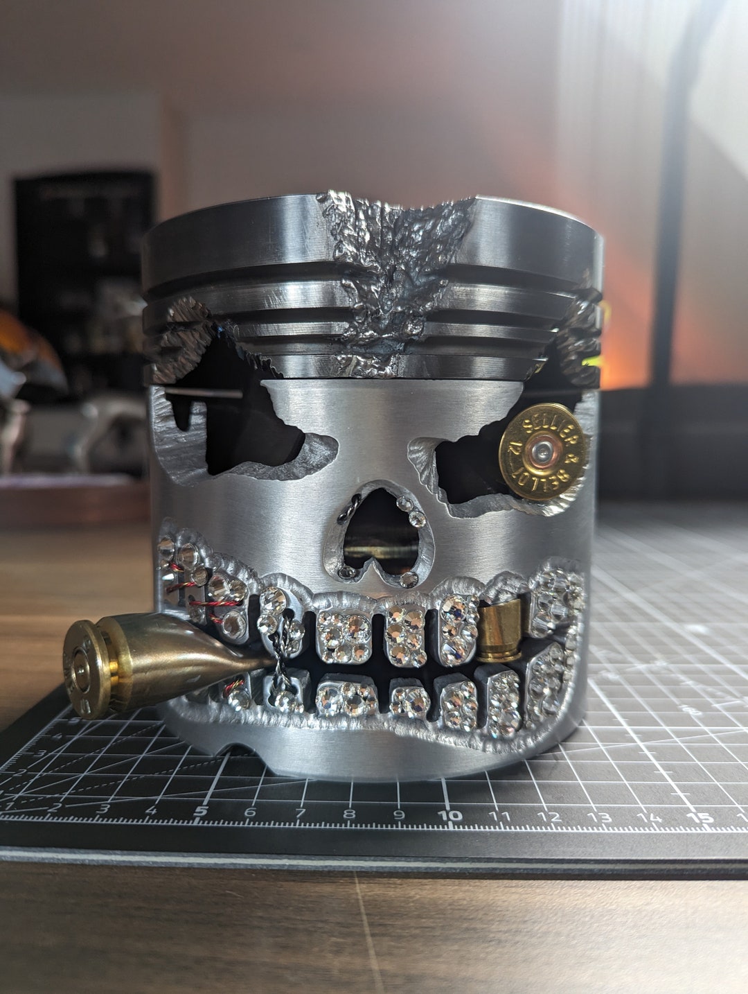 Piston Type Ashtray Steampunk Piston Pistonart Decorative Etsy