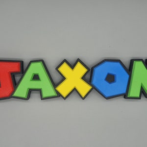 Custom Style Name Plate, Personalised Desk Sign, Kid Room Sign, Boy Gift, Gift for Girl, Kid Playground Sign, Custom Nameplate
