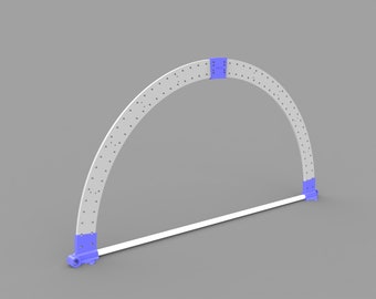 Twinkly Arch 100 Node Arch Bases Set - 4ft Arch Single Row