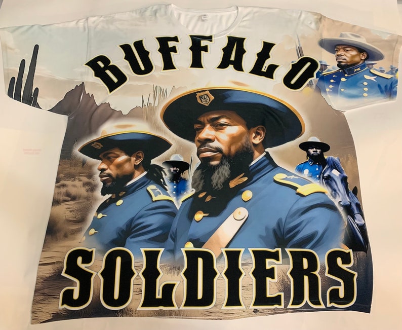 Buffalo Soldiers Vintage Shirt African American Heroes Black War Heroes ...