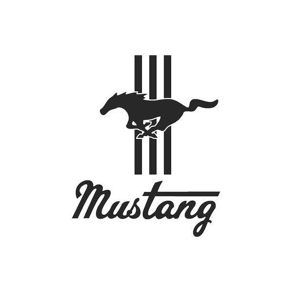 Instant download / Cut File / Ford Mustang SVG