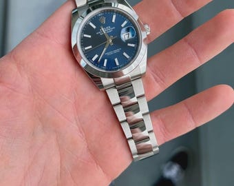 Vintage Rolex Ref126300 Size 41mm Blue