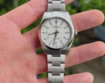 Vintage Rolex Ref.114300 Size 39mm White Dial