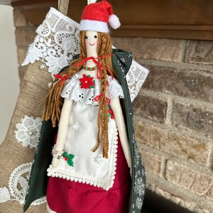 Christmas Tilda doll