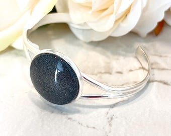 IRON BANGLE 6th Wedding Anniversary, Bracelet, Handmade, Silver Plated