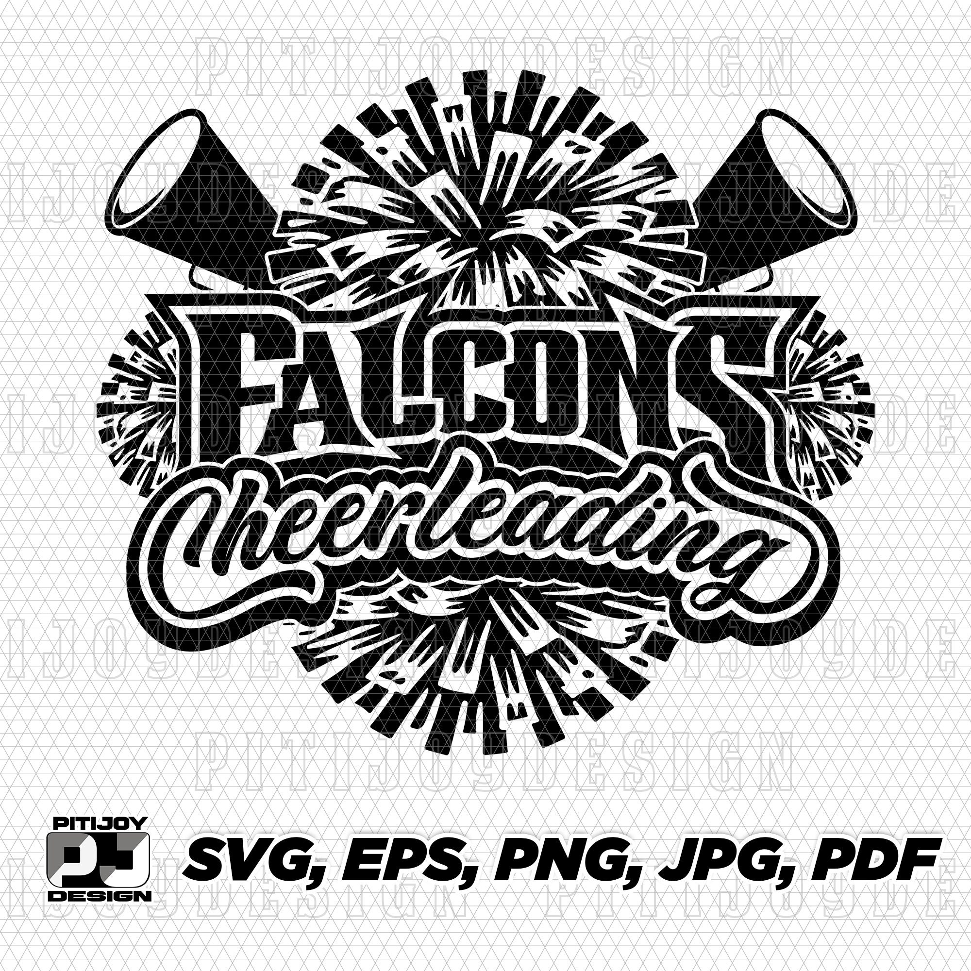 Falcon cheerleading svg, Falcons cheerleading svg, Falcons cheer svg, Falcon cheer svg, Falcons svg, Falcon svg, sports, Cricut designs svg