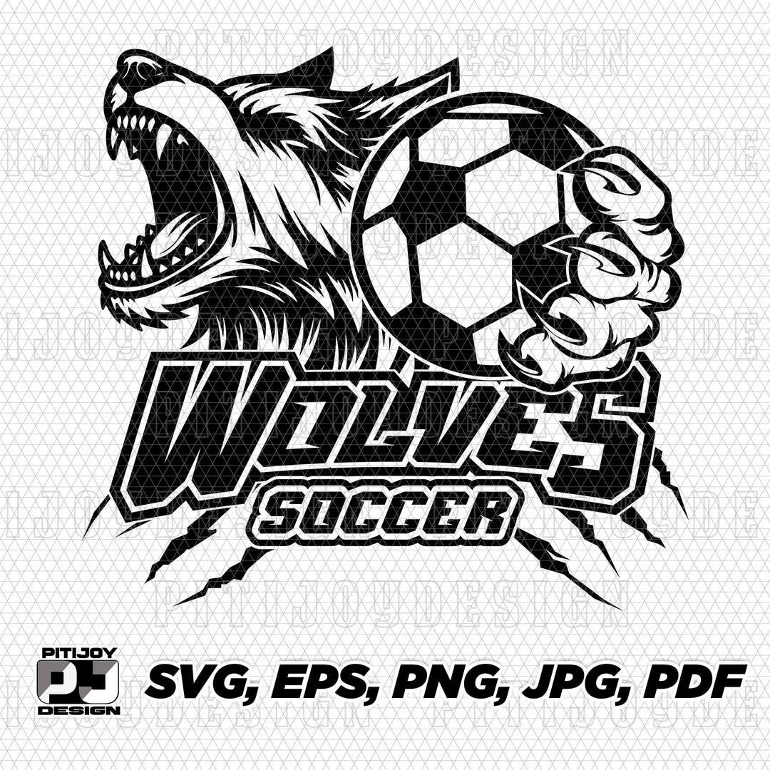 Wolves Soccer Svg Png, Wolves, Soccer Svg, Wolve, Soccer Shirt Design ...
