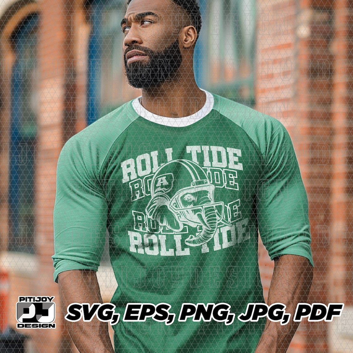 Alabama Roll Tide Crimson Tide, Bama Elephant SVG, Roll Tide SVG ...