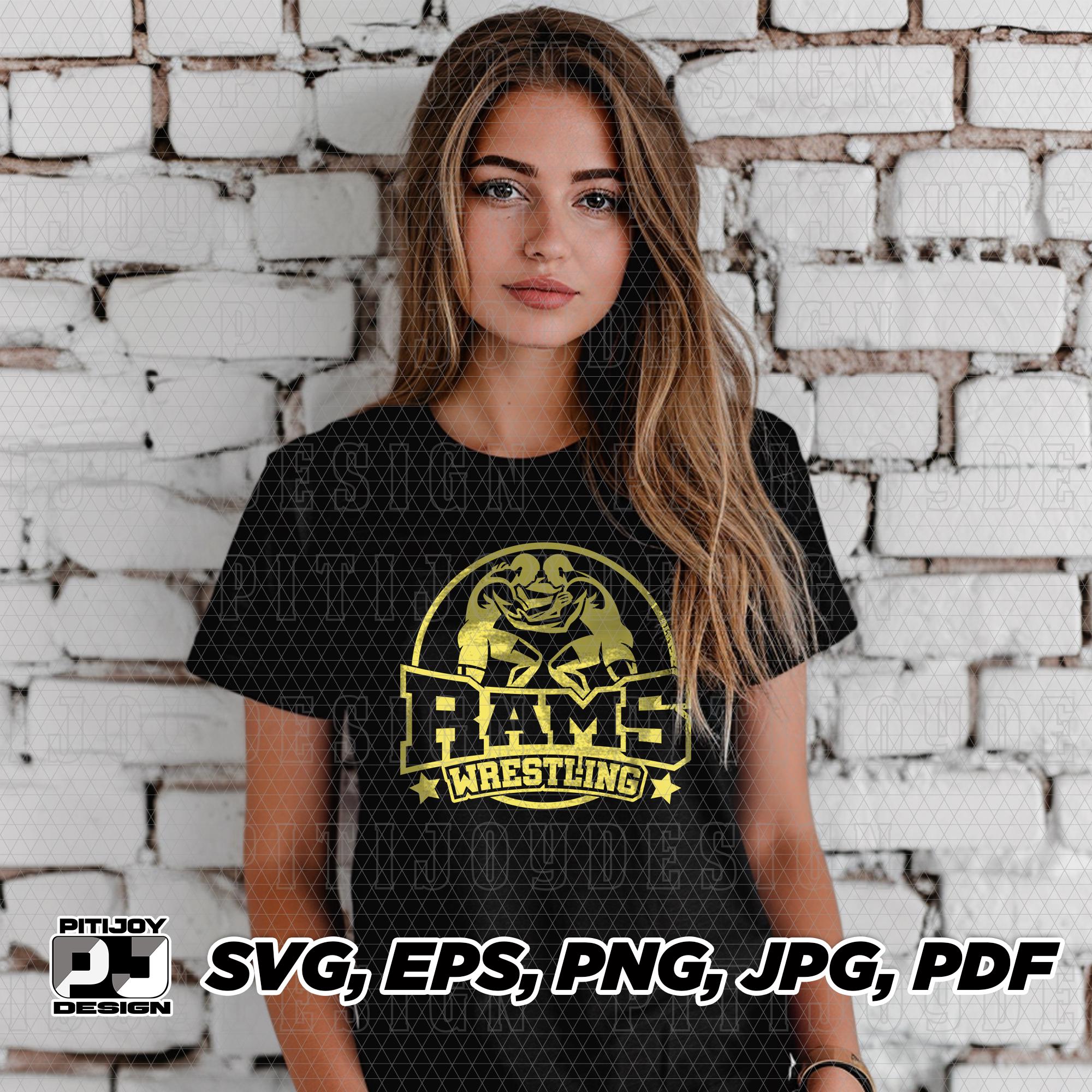 Rams Wrestling Svg, Ram Wrestling Svg, Rams Svg, Ram Svg, Rams ...