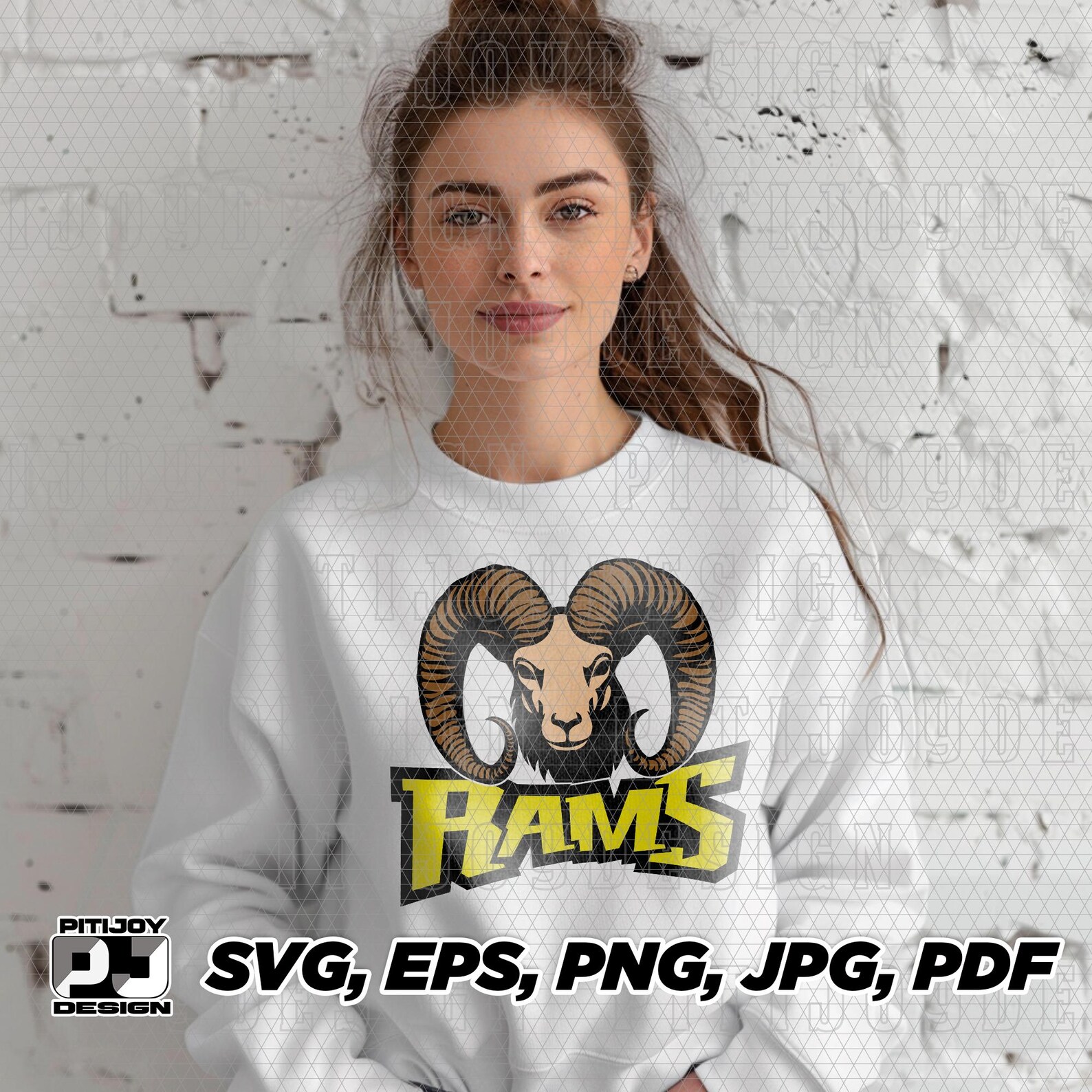 Rams Svg, Ram Svg, Rams Mascot Svg, Rams Logo Png Digital Cut File ...