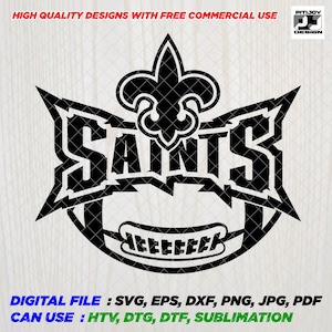 Saints football svg Saint football svg Saints football png Saints svg Saint svg Saints mascot svg Saints football design Cricut svg file
