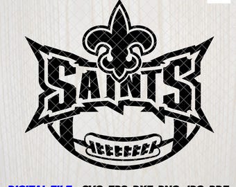 Saints football svg Saint football svg Saints football png Saints svg Saint svg Saints mascot svg Saints football design Cricut svg file