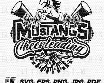 Mustangs cheer svg, Mustangs cheerleading svg, Mustangs svg, Mustang svg, Mustangs png, Mustang cheer svg, Mustang cheerleading svg, Cricut