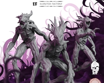 Twig Blights | 3D Printed Fantasy Tabletop Miniatures - 28MM - 100MM| Dungeons and Dragons DND