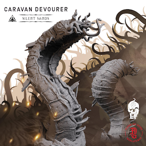 Caravan Devourer | Fantasy Tabletop Miniature - 28MM - 32MM | Dungeons and Dragons DND
