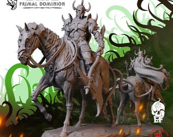 Traficante de la Muerte / Miniatura de mesa de fantasía - 28 MM - 54 MM / Dungeons and Dragons DND