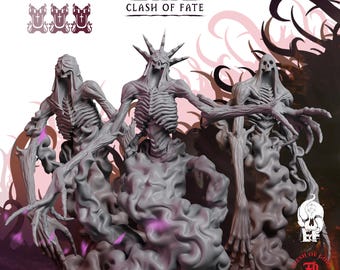 Sin-Eater Wraiths | Fantasy Tabletop Miniature - 28MM - 100MM | Dungeons and Dragons DND