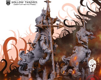 Nightmare King | Monster Miniature | High-Detail Resin Mini | DnD Tabletop RPG