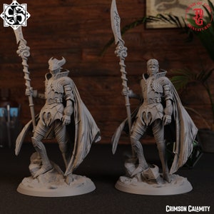 Crimson Calamity | Fantasy Tabletop Miniature - 28MM - 100MM | Dungeons and Dragons DND