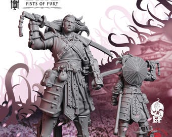 Vandrande svärd | Humanoid miniatyr | Högdetaljig resinmini | DnD bords-RPG
