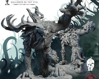 Leshen | Fantasy Tabletop Miniature - 28MM - 54MM | Dungeons and Dragons DND