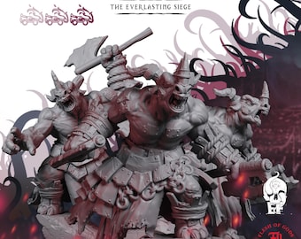 Pike-Breakers | Monster Miniature | High-Detail Resin Mini | DnD Tabletop RPG