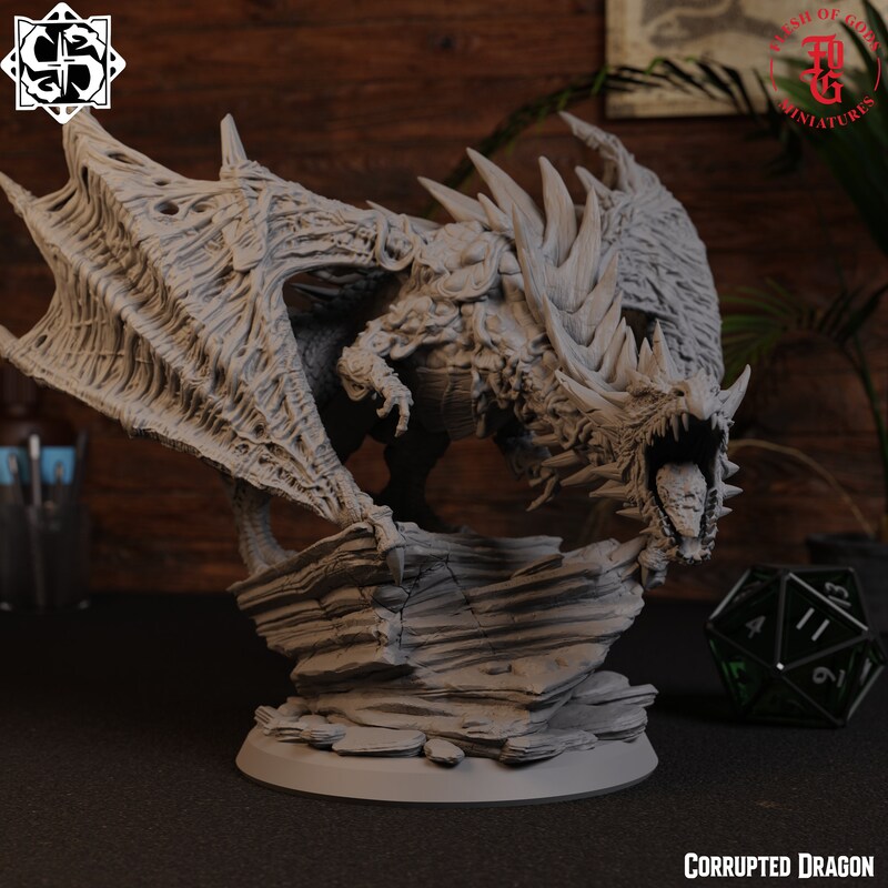 Dragon Miniature - Etsy