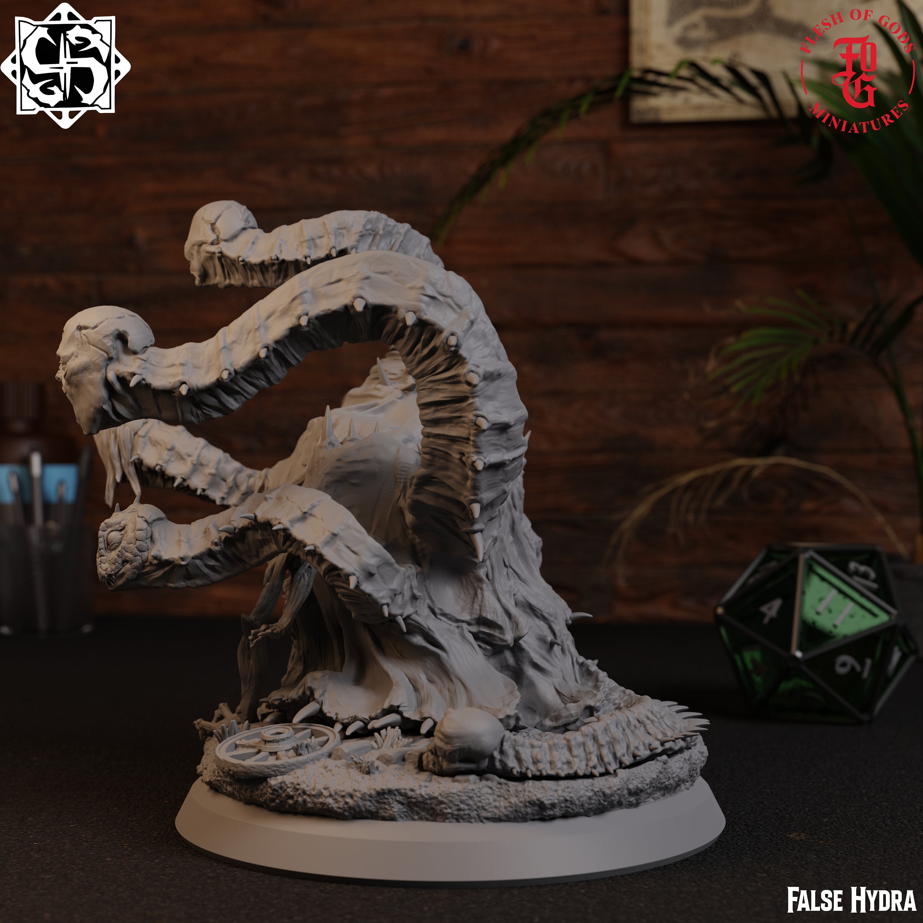 The Gates Of Despair - Boss - False Hydra (75 mm), quest for