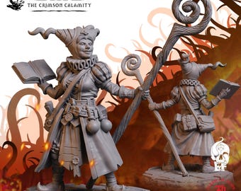 Mago Gnomo / Miniatura Umanoide / Miniatura in resina ad alta definizione / Gioco di ruolo da tavolo D&D