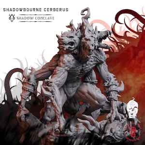 Shadowbourne Cerebrus | Fantasy Tabletop Miniature - 28MM - 54MM | Dungeons and Dragons DND