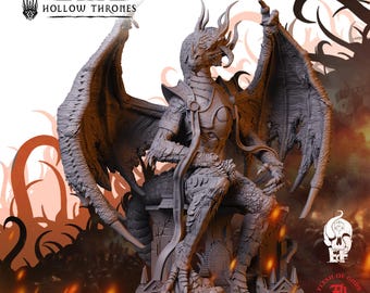Dragon Despot | Dragon Miniature | High-Detail Resin Mini | DnD Tabletop RPG