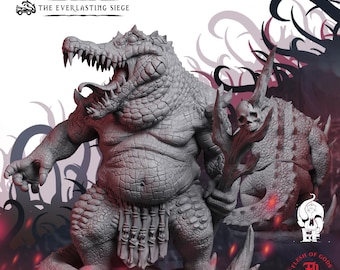 Iron Muncher | Monster Miniature | High-Detail Resin Mini | DnD Tabletop RPG