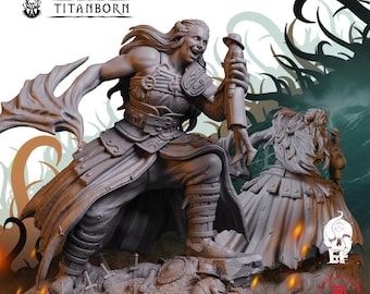 Titan Jotana | Aberration Miniature | High-Detail Resin Mini | DnD Tabletop RPG