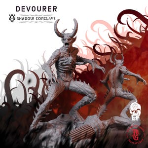 Devourer | Fantasy Tabletop Miniature - 28MM - 54MM | Dungeons and Dragons DND