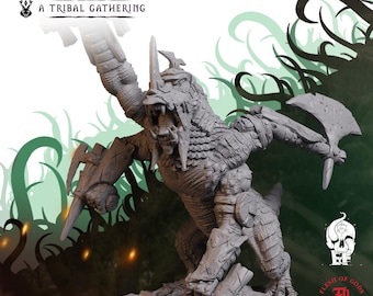 The Titan | Monster Miniature | High-Detail Resin Mini | DnD Tabletop RPG