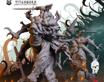Hekathonic | Humanoid Miniature | High-Detail Resin Mini | DnD Tabletop RPG