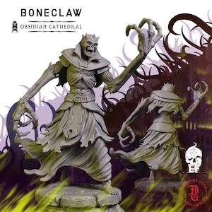 Boneclaw | Fantasy Tabletop Miniature - 28MM - 100MM | Dungeons and Dragons DND