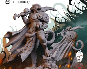 Killer of Kings | Humanoid Miniature | High-Detail Resin Mini | DnD Tabletop RPG