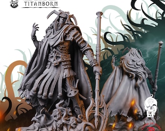 Titan Kronivar | Aberration Miniature | High-Detail Resin Mini | DnD Tabletop RPG