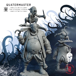 Quartermaster | Fantasy Tabletop Miniature - 28MM - 100MM | Dungeons and Dragons DND