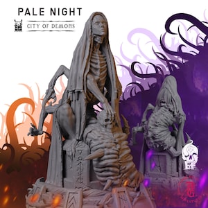 Pale Night | Fantasy Tabletop Miniature - 28MM - 54MM | Dungeons and Dragons DND