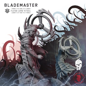 Blademaster | Fantasy Tabletop Miniature - 28MM - 100MM | Dungeons and Dragons DND