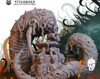 Titan Zordanuk | Aberration Miniature | High-Detail Resin Mini | DnD Tabletop RPG
