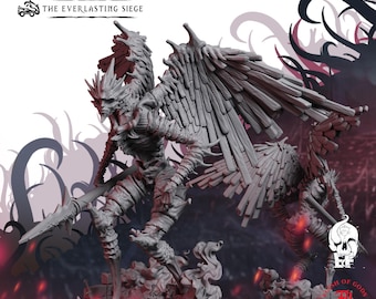 Siege Angel Titan | Monster Miniature | High-Detail Resin Mini | DnD Tabletop RPG