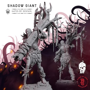 Shadow Giant | Fantasy Tabletop Miniature - 28MM - 54MM | Dungeons and Dragons DND