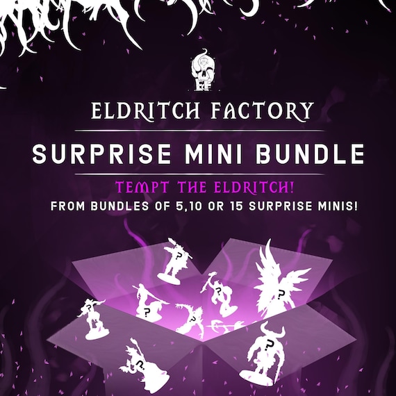 Surprise Mini Bundle | Fantasy Tabletop Miniature - 28MM - 32MM | Dungeons and Dragons DND