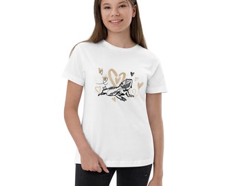 ヒゲトカゲのラブシャツ | ユースジャージTシャツ