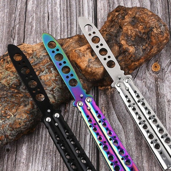 Fake Butterfly Knife Etsy