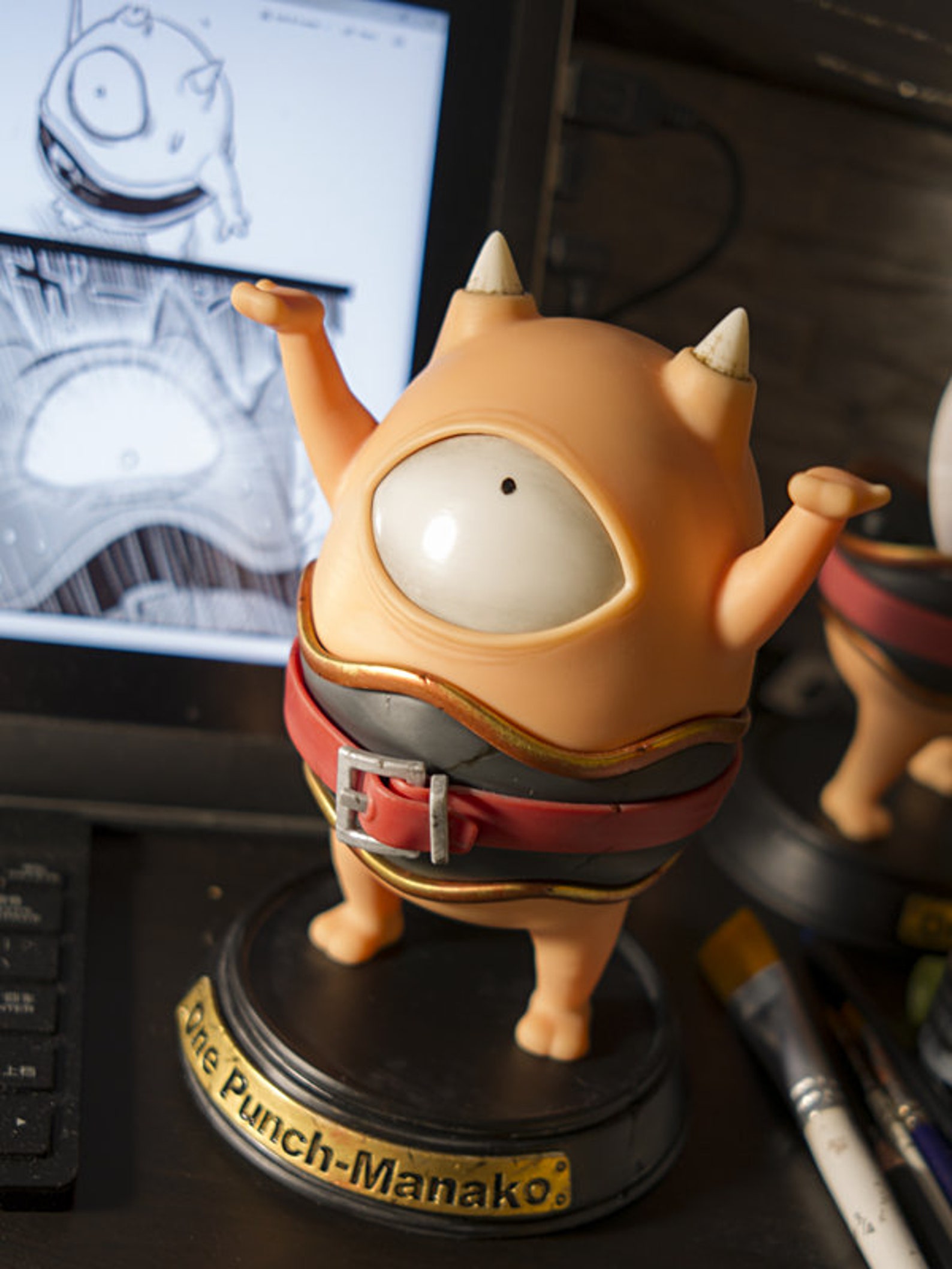 Manako One Punch Man One Punch Man Manako japanischer Anime Charakter gemalte - Etsy.de